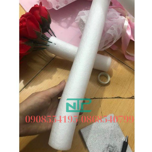 Ống Xốp PE Foam Cắm Hoa Ngày 20-11
