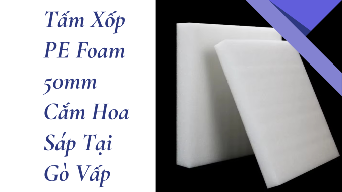 Tấm Xốp PE Foam 50mm Cắm Hoa Sáp Tại Q12 (1)