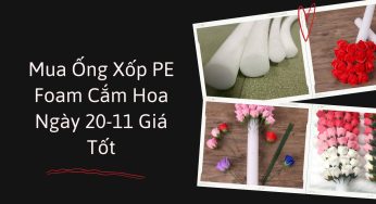 Mua Ống Xốp PE Foam Cắm Hoa Ngày 20-11 Giá Tốt